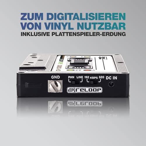 Reloop Tape - Grabadora de mezclas USB con aspecto de cinta retro