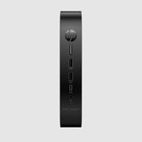 HP Pro t550 - Thin Client - USFF - 1 x Celeron J6412 / 2 GHz - RAM 4 GB - Flash 32 GB - eMMC - UHD Graphics - 1GbE, Bluetooth 5.2, Wi-Fi 6 - Erizo OS - Negro