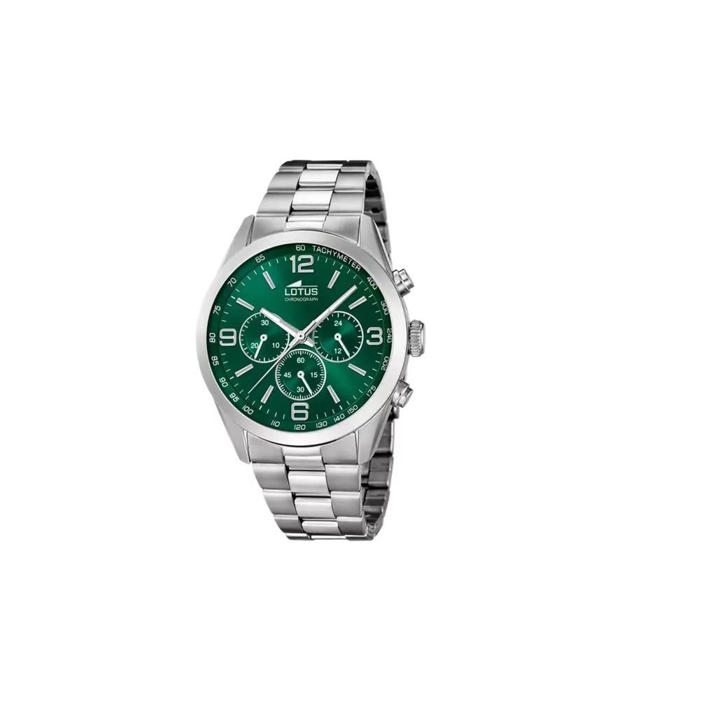 Reloj Lotus para Hombre 18152/F Minimalist Caja de Acero Inoxidable 316l Plateado Correa de Acero Inoxidable 316l Plateado