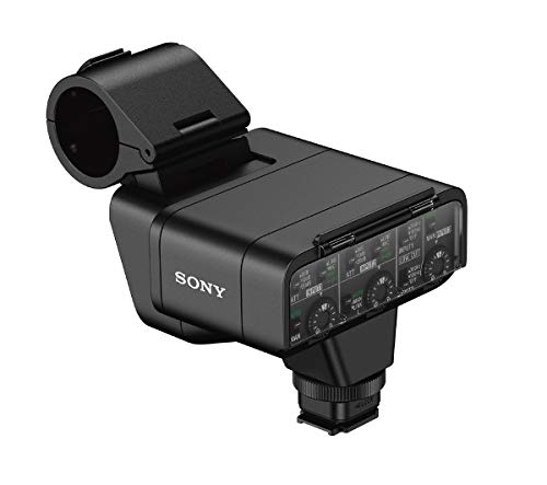 Sony XLR-K3M - Juego de Adaptador con Caja XLR y micrófono direccional, Color Negro