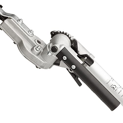 IKRA Multiherramienta IBKH 33-1 Gasolina 4en1 Herramienta multifunción para jardín Incl. Escudo Protector y Lima de Cadena