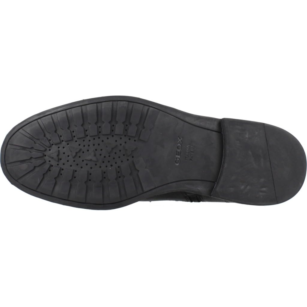 Geox U Tiberio D, Bota de Tobillo Hombre, Black, 41 EU