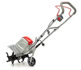 IKRA motoazada eléctrica motocultor cultivador Fem 1500, Ancho útil 17-45cm, Profundidad 23cm, Incluye extirpador Manual