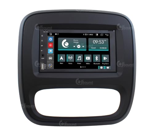 Radio de Coche Fiat Talento Android GPS Bluetooth WiFi USB Dab+ Touchscreen 6.2" 8core Carplay AndroidAuto