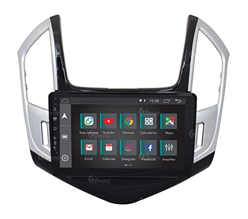 Radio de Coche para Chevrolet Cruze después 2013 Negro/Plata Android GPS Bluetooth WiFi USB Dab+ Touchscreen 9" 4core Carplay AndroidAuto