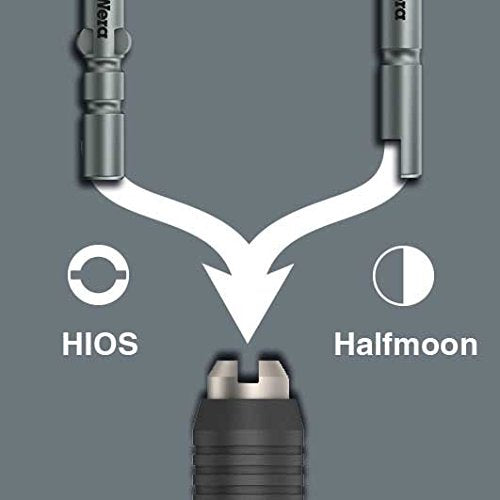 Poche pliante avec embouts de 44 mm de long Kraftform Kompakt Micro-Set ESD/21