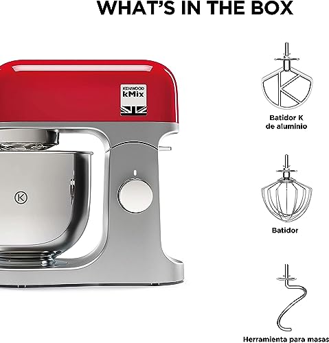Kenwood kMix KMX750RD Robot de Cocina 5L 1000W Rojo