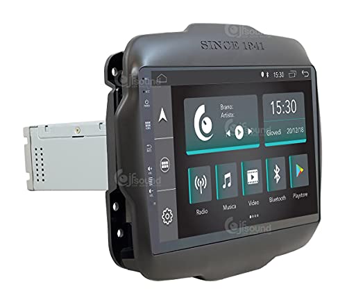 Radio de Coche para Jeep Renegade Android GPS Bluetooth WiFi USB Dab+ Touchscreen 9" 4core Carplay AndroidAuto