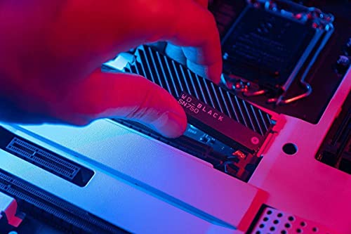 WD_BLACK SN750 1 TB - SSD interno NVMe con disipador térmico para gaming de alto rendimiento