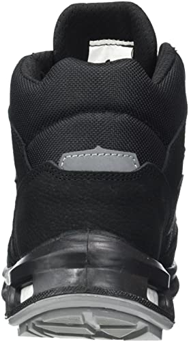 U-Power Red Lion Lift, Safety Shoes,Zapatos de Seguridad, Altos, Ligeros y Flexibles, Antiperforación, Antipinchazos, con Inserto Infinergy, con Puntera de Aluminio - Grey 45