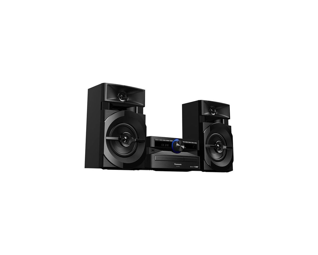 Panasonic SC-UX102E-K 300W Black home audio set - home audio sets (Black, Monotone, Front, 300 W, 2-way, 13 cm)