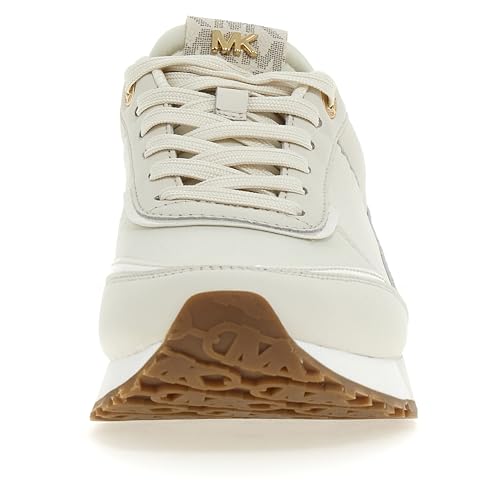 Michael Kors Nova Trainer, Sneaker Mujer, Vanilla MLTI, 39.5 EU