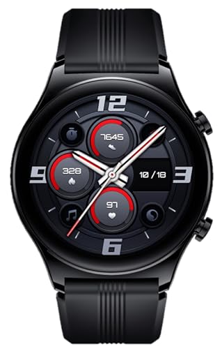 Honor Watch GS 3, Reloj Inteligente con Pantalla Táctil Amoled de 1,4 Pulgadas, Reloj de Fitness con Monitor de Frecuencia Cardíaca, Monitoreo del Sueño y del Oxígeno en Sangre para