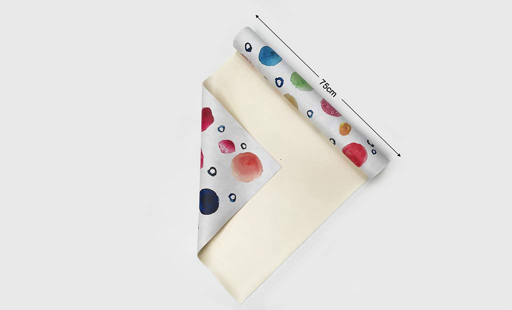 Vilber Kids Dots Alfombra, Vinilo, Multicolor