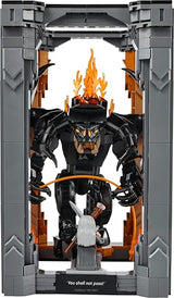 LEGO Icons Rincón Entre Libros: El Señor de los Anillos: Balrog Kit de Decoración, Set de Construcción, Regalo para Adultos y Amantes de la Épica Trilogía Cinematográfica 10367