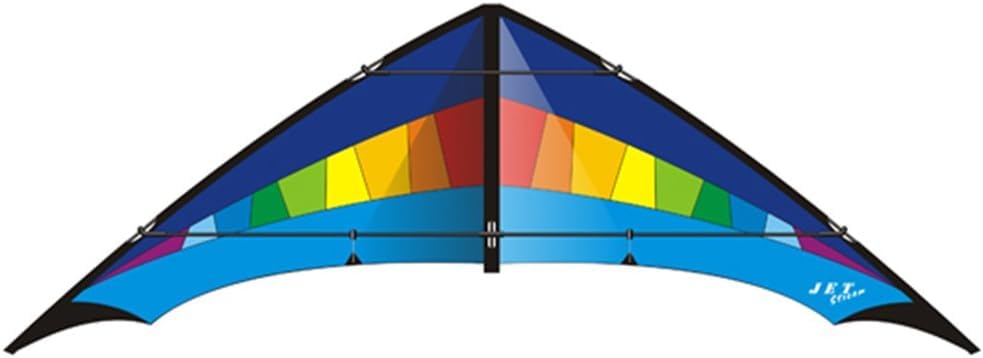 Elliot- Jet Stream, Large (JETSTR_GRainbow/Blue)