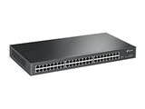 TP-Link TL-SG1048 V5.0 Switch con 48 Puertos Gbit, una Unidad Rack de 19 Pulgadas, Rack V5