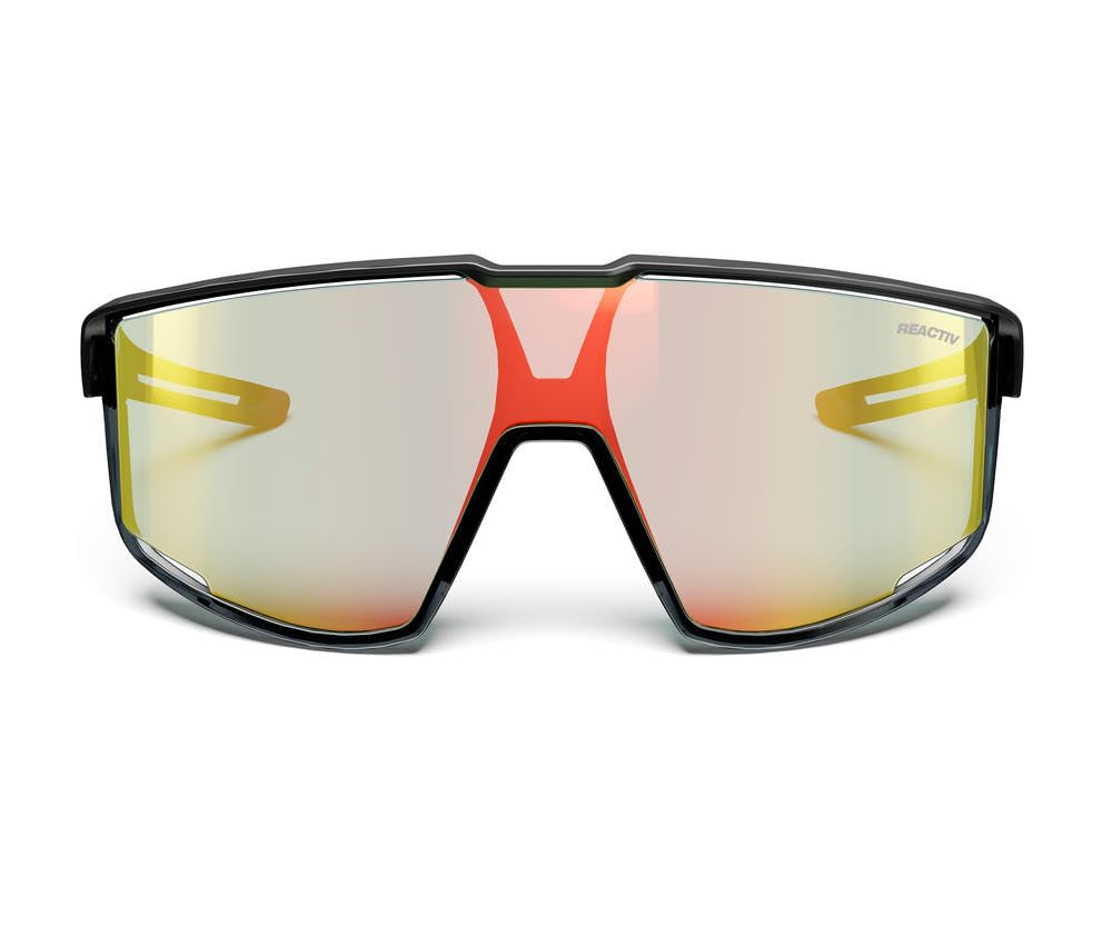 Julbo Fury Gafas de Sol, Negro/Negro, Talla única Unisex Adulto
