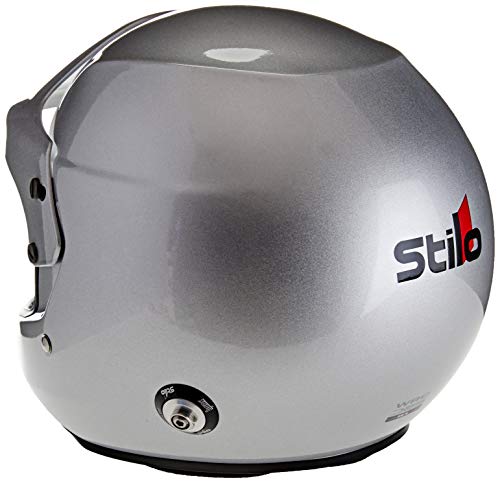 Stilo AA0210BG2M63 CASCO WRC DES RALLY COMPOSITE FIA 8859-15 HANS FIA 8858-10 GRIS/INTERIOR NEGRO 63