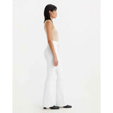 Levi's Jeans Acampanados 726 de Talle Alto para Mujer, Blanco Suave y Limpio, 29W / 30L