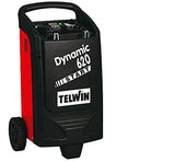 Telwin Dynamic 620 Start - Cargador arrancador (2000 W, 230 V), color rojo y negro