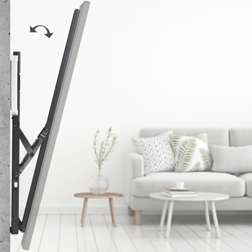 Hama | Soporte de Pared para TV de 46" a 100" (Soporte inclinable +0/-12° de Pared, Pantallas de hasta 191cm, Carga máx de 75kg, VESA 800 x 600)