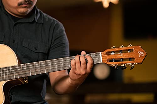 Guitarra acústico-eléctrica ORTEGA Performer Series 4/4 Slim Neck - + Bolsa, RCE138-T4