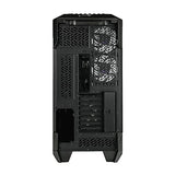 Cooler Master HAF 700 EVO Caja PC - Full Tower, Admite E-ATX, 5 Fans Preinstalados, Soportes de Radiador Giratorios, High-Airflow Cooling, Display LCD Real-Time, Aspas ARGB Edge-Lit
