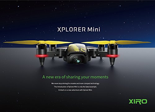 Xiro Xplorer Mini Drone, Negro/Amarillo