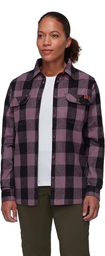 Mammut Tamaro Camisa de Manga Larga Mujeres Flux-Negro S