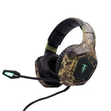 BERSERKER Auriculares Gaming con Micrófono, Sonido Estéreo 2.0, LED RGB, Cable 2,20 m, Negro