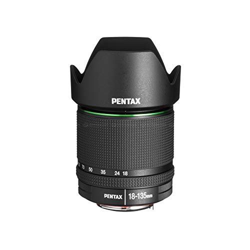 Pentax SMC DA 18-135 mm f/3.5-5.6 ED AL (IF) DC WR - Objetivo para Pentax (Distancia Focal 18-135mm, Apertura f/3.5-38, diámetro: 73mm) Color Negro