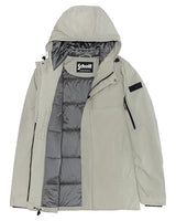 Schott NYC Emmett Chaqueta, Gris, L para Hombre