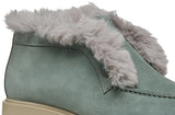 Geox D Spherica Ec1 D, Bota de Tobillo Mujer, Sage Dk Grey, 41 EU