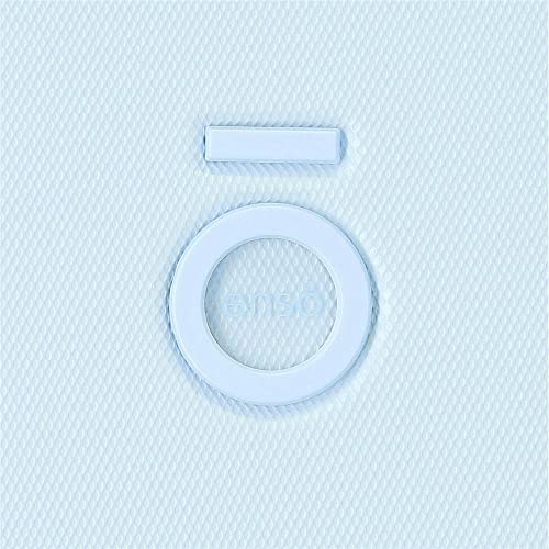 Enso Bonjour Maleta mediana Azul 48x70x28 cms Rígida ABS Cierre TSA integrado 79L 4,32 kgs 4 Ruedas dobles