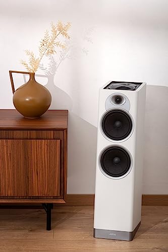 Jamo S7-27FA Pair of Floor Speakers Dolby Atmos Grey Cloud Pareja de Altavoces de Suelo con woofers de 17 cm y Sonido Dolby Atmos Gris