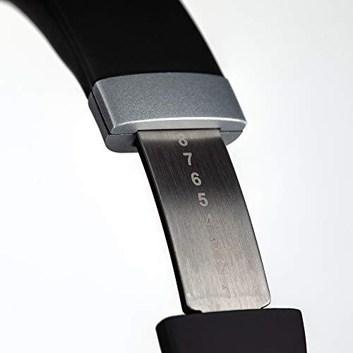 Smpl Auriculares Inalámbricos con Cancelación de Ruido - Cascos Bluetooth con micrófono, 16h de batería, para trabajo/viajes/ordenador/teléfono/TV - Negro, Talla única