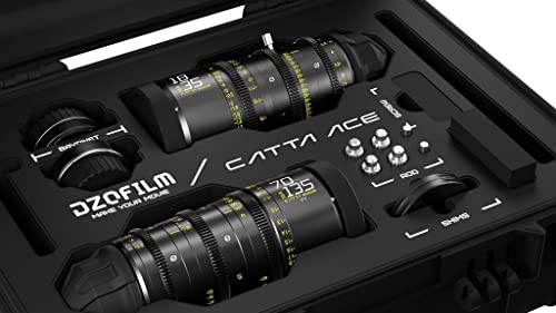 DZOFILM Cine Lens Catta Ace Zoom 2-Lens Kit (18-35/70-135 T2.9) Negro