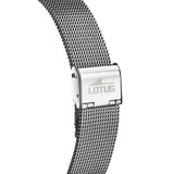 LOTUS Reloj Mujer 18728/4 Minimalist Caja de Acero Inoxidable 316l Plateado Correa de Acero Inoxidable 316l Plateado