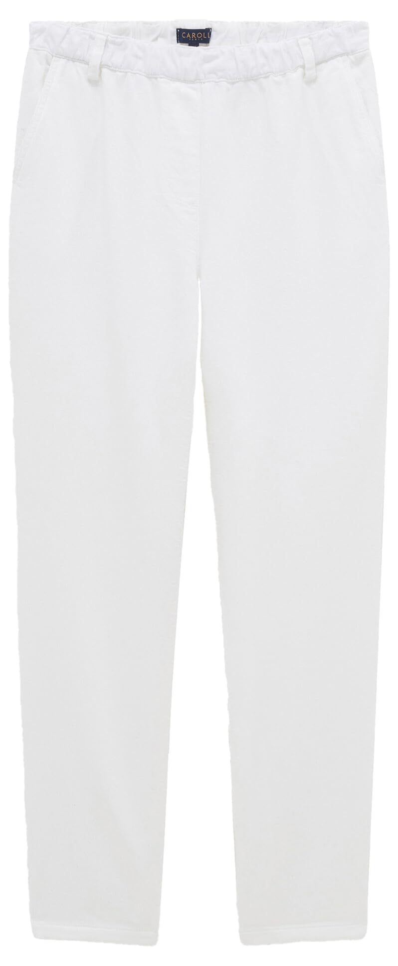 Caroll 242P-PNOOR Pantalón, Blanco, 44 para Mujer