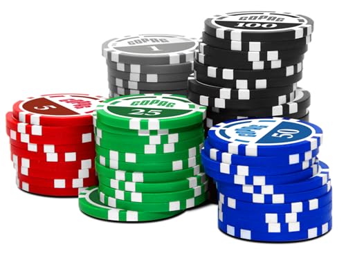 Copag Poker Set 300 fichas y 2 Barajas 100% Plástico Calidad Casino