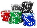 Copag Poker Set 300 fichas y 2 Barajas 100% Plástico Calidad Casino