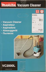 Aspirateur MAKITA 20 L 1000 W 210 mbar - VC2000L