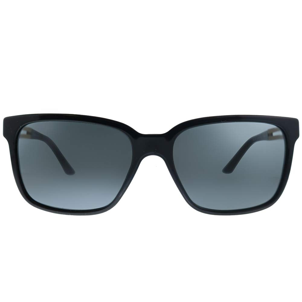 VERSACE 0Ve4307 Gafas de sol, Rectangulares, 58, Black