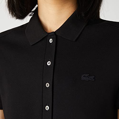 Lacoste EF5473 Dress, Noir, 34 para Mujer