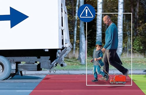 CARGUARD SYSTEMS RAV-KI - Cámara de detección de Personas con Inteligencia Artificial, Alarma del Conductor Mediante Altavoz