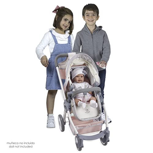 Carrito para Muñecas Decuevas Funny Plegable 3 en 1 41 x 62 x 70 cm