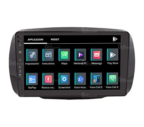 Radio de Coche para Smart 453 Android GPS Bluetooth WiFi USB Dab+ Touchscreen 9" 8core Carplay AndroidAuto