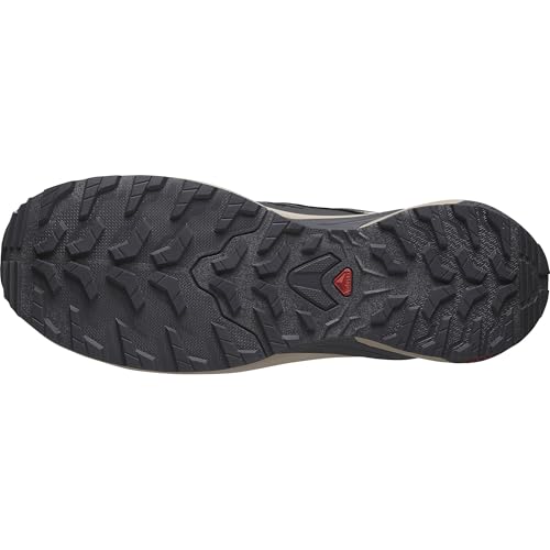 Salomon Hombre Speed Cross, Impermeables para Niños, Negro/Vainilla, Zapatos de Senderismo Versátiles, Zapatillas para Botas de Senderismo y Correr en Senderos en Aventuras al Aire Libre, 44 EU