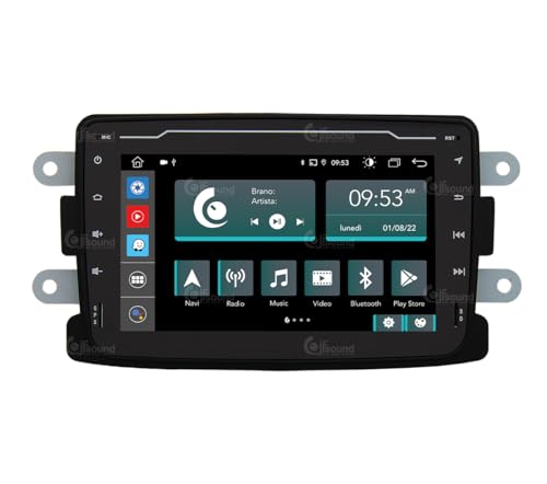 Radio de Coche para Dacia Duster Android GPS Bluetooth WiFi USB Dab+ Touchscreen 7" 8core Carplay AndroidAuto